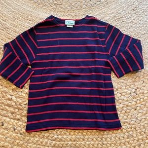 L.L.Bean Striped Long-Sleeve, xxs, 4-5